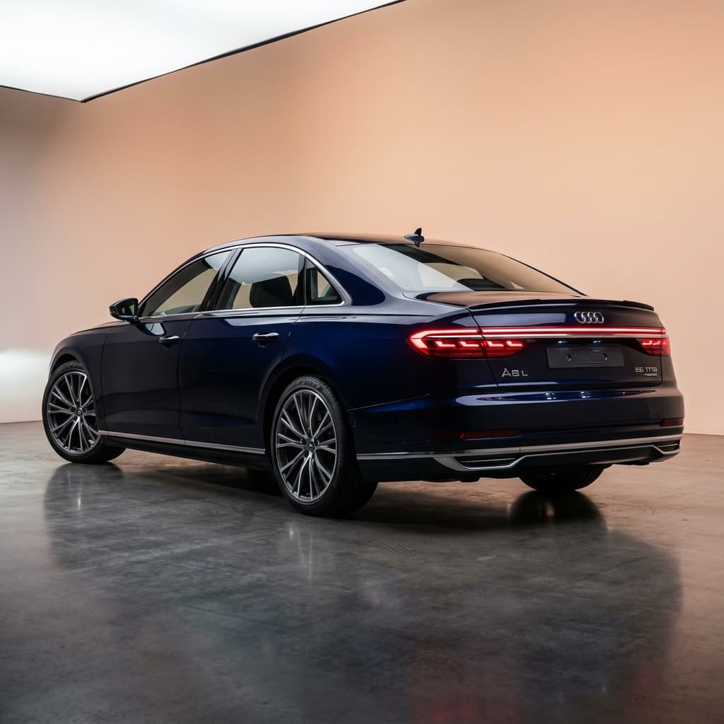 Luxury automotive rear view